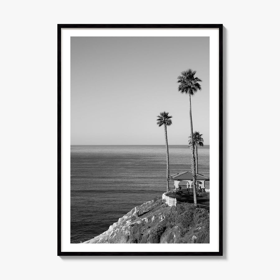 Pismo Beach Photo No 1 Poster, framed poster mockup, white border
