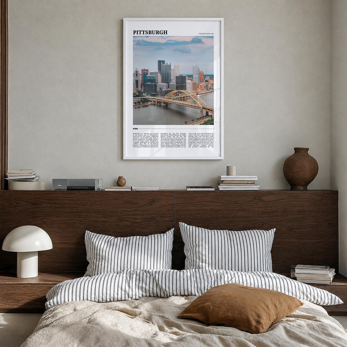 Pittsburgh Travel Poster