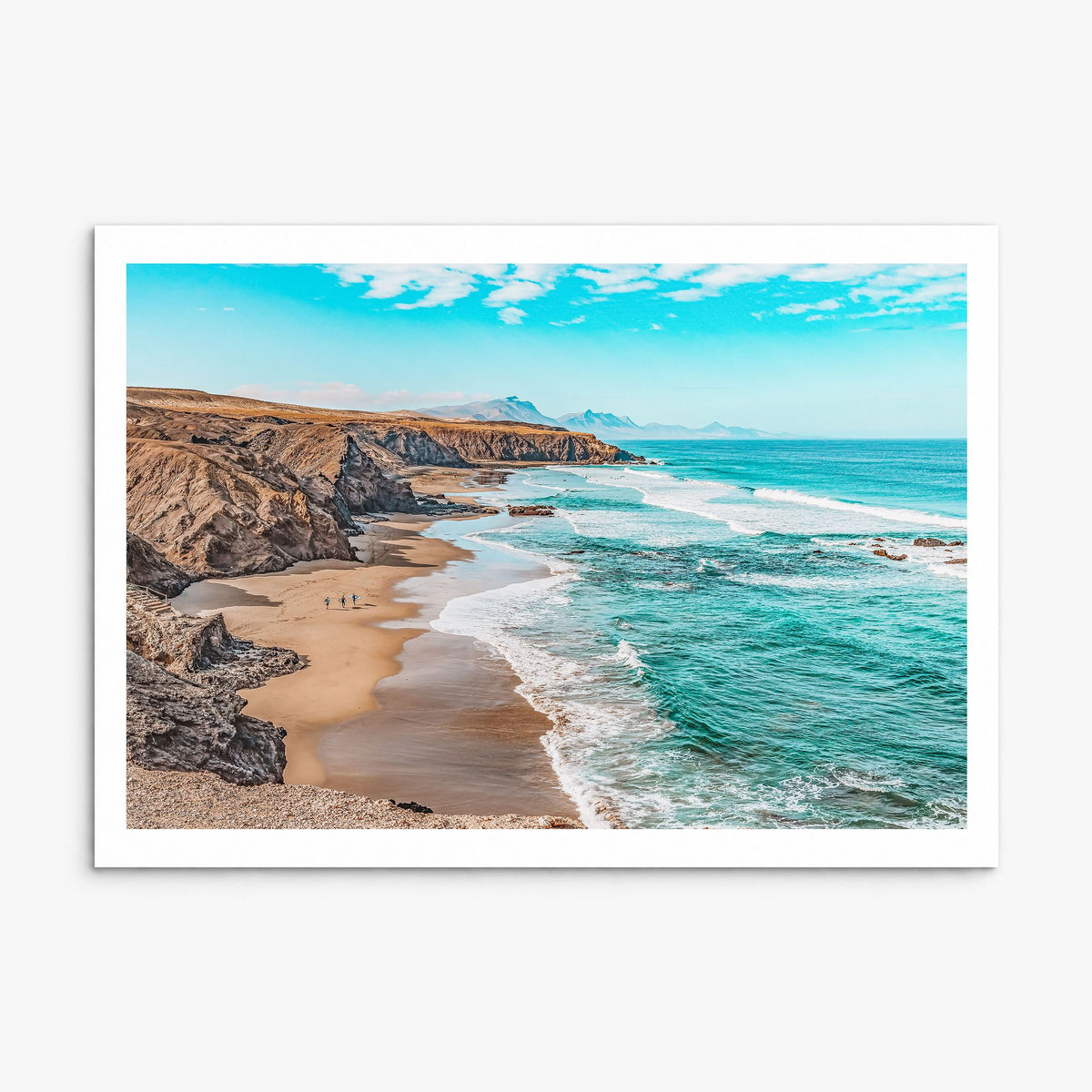 Playa del Rey Photo Poster, print only (unframed), white border