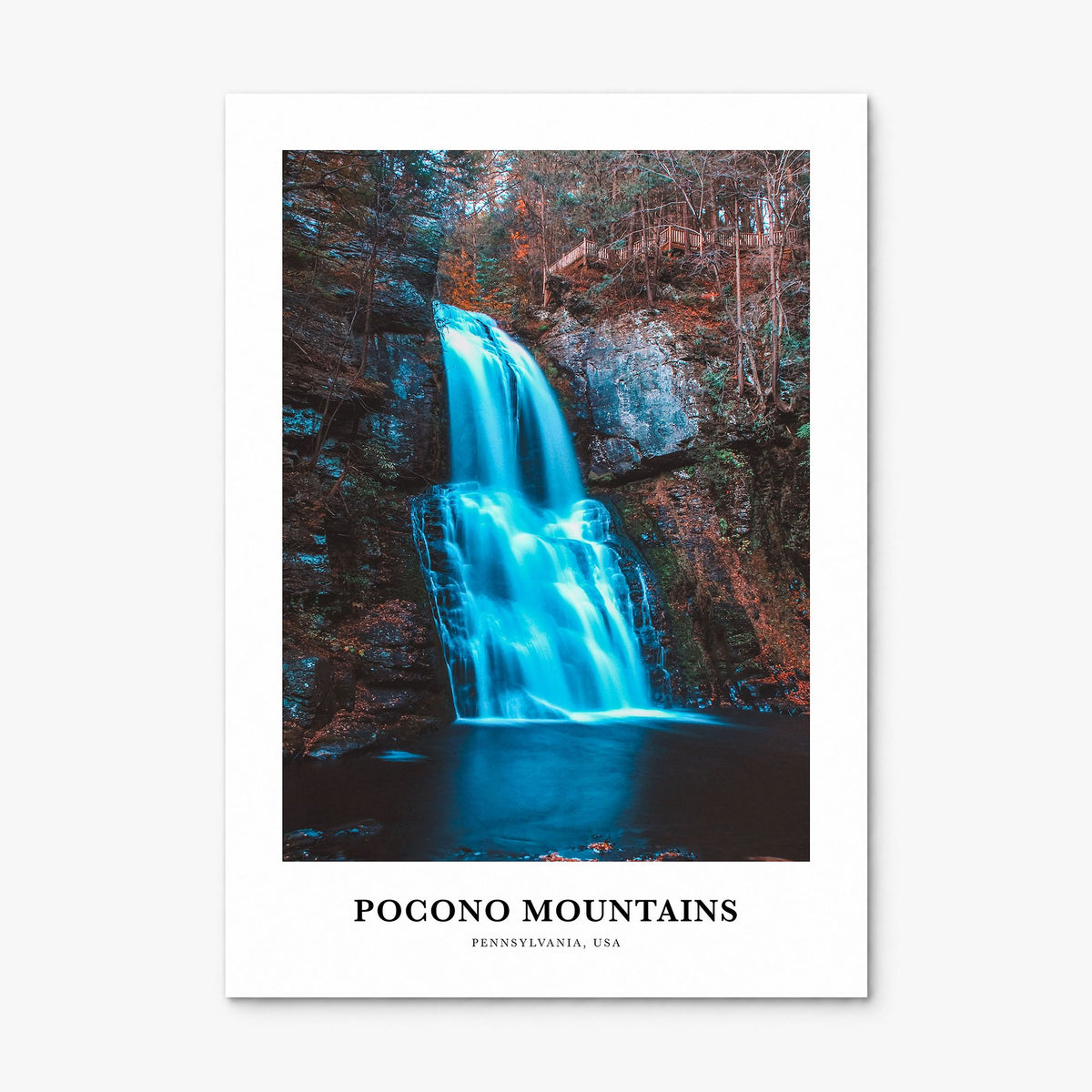 Pocono Mountains Classic No 1 Poster, print only (unframed)