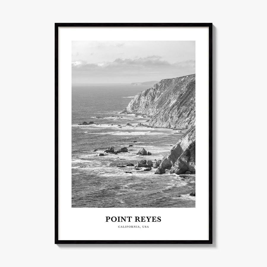 Point Reyes Classic Poster, framed poster mockup