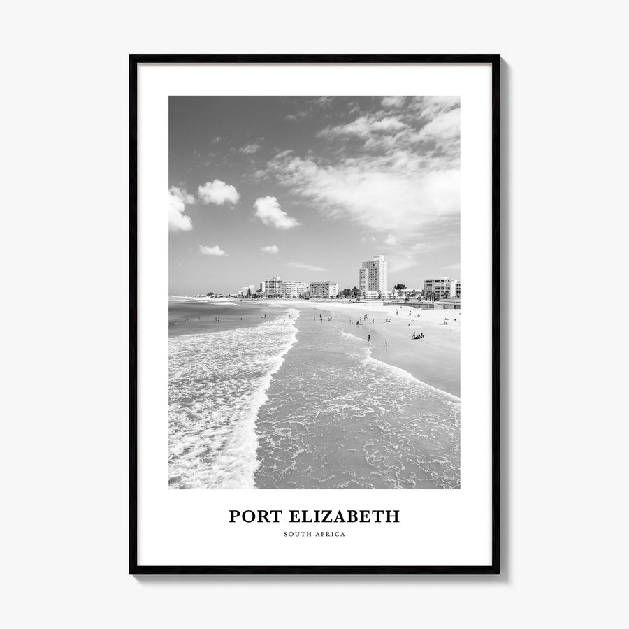 Port Elizabeth Classic Poster, framed poster mockup