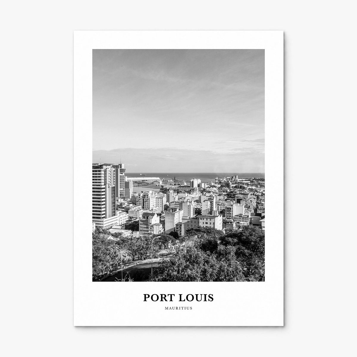 Port Louis Classic Poster, print only (unframed)