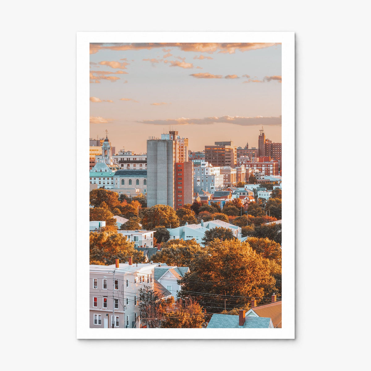 Portland, Maine Photo No 1 Poster, print only (unframed), white border