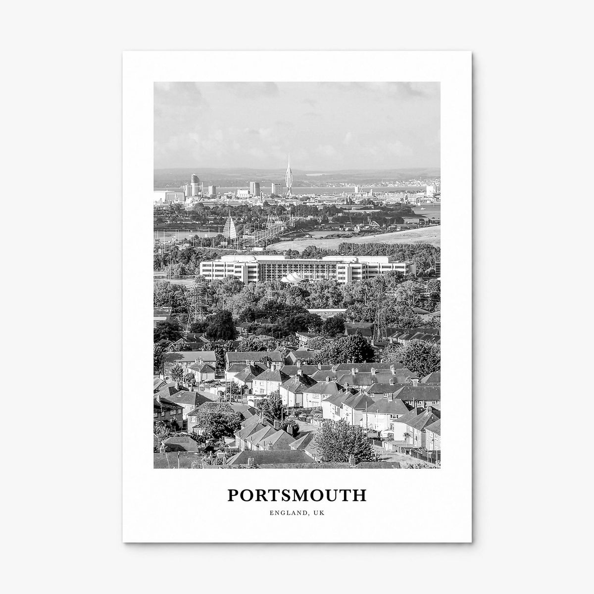 Portsmouth, England Classic No 3 Poster, print only (unframed)