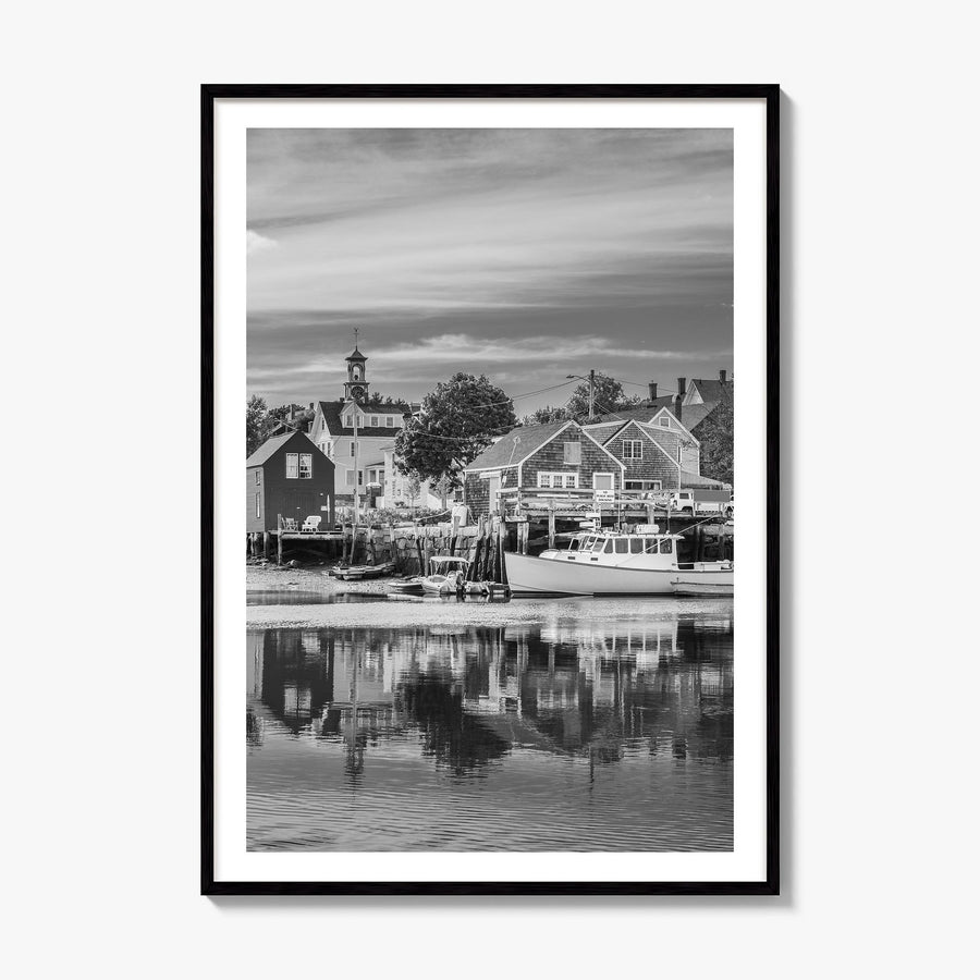 Portsmouth, New Hampshire Photo Poster, framed poster mockup, white border