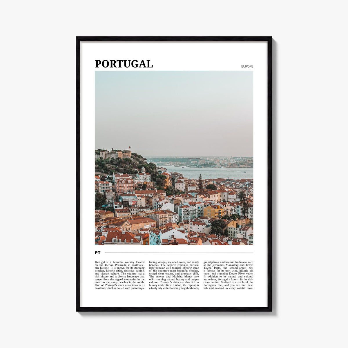 Portugal Travel Poster