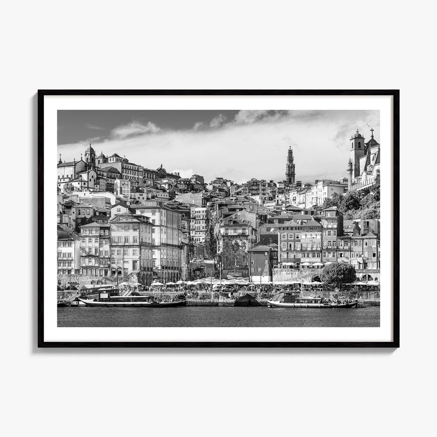 Portugal Photo Poster, framed poster mockup, white border