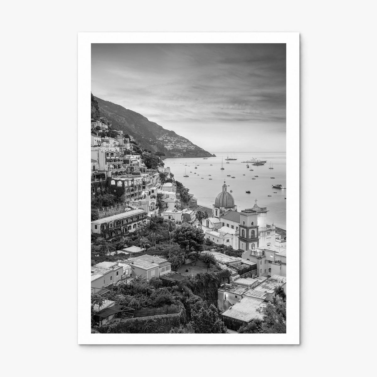 Positano Photo No 1 Poster, print only (unframed), white border