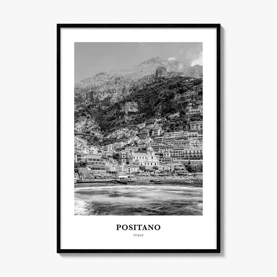 Positano Classic No 2 Poster, framed poster mockup