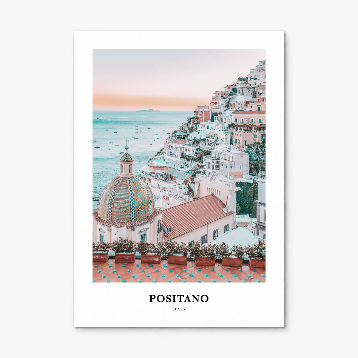 Positano Classic No 2 Poster, print only (unframed)