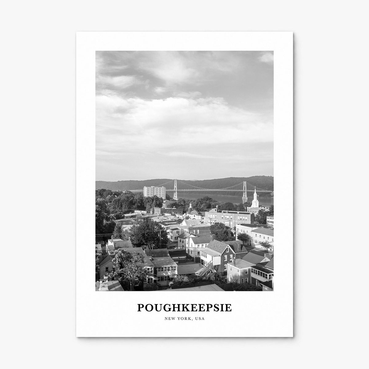 Poughkeepsie Classic Poster, print only (unframed)