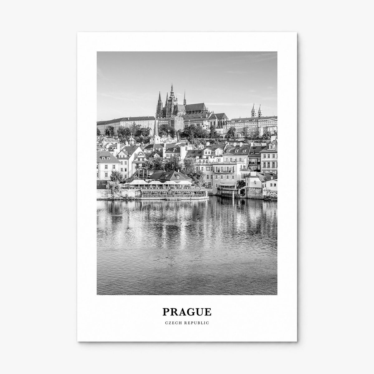 Prague Classic No 2 Poster, print only (unframed)