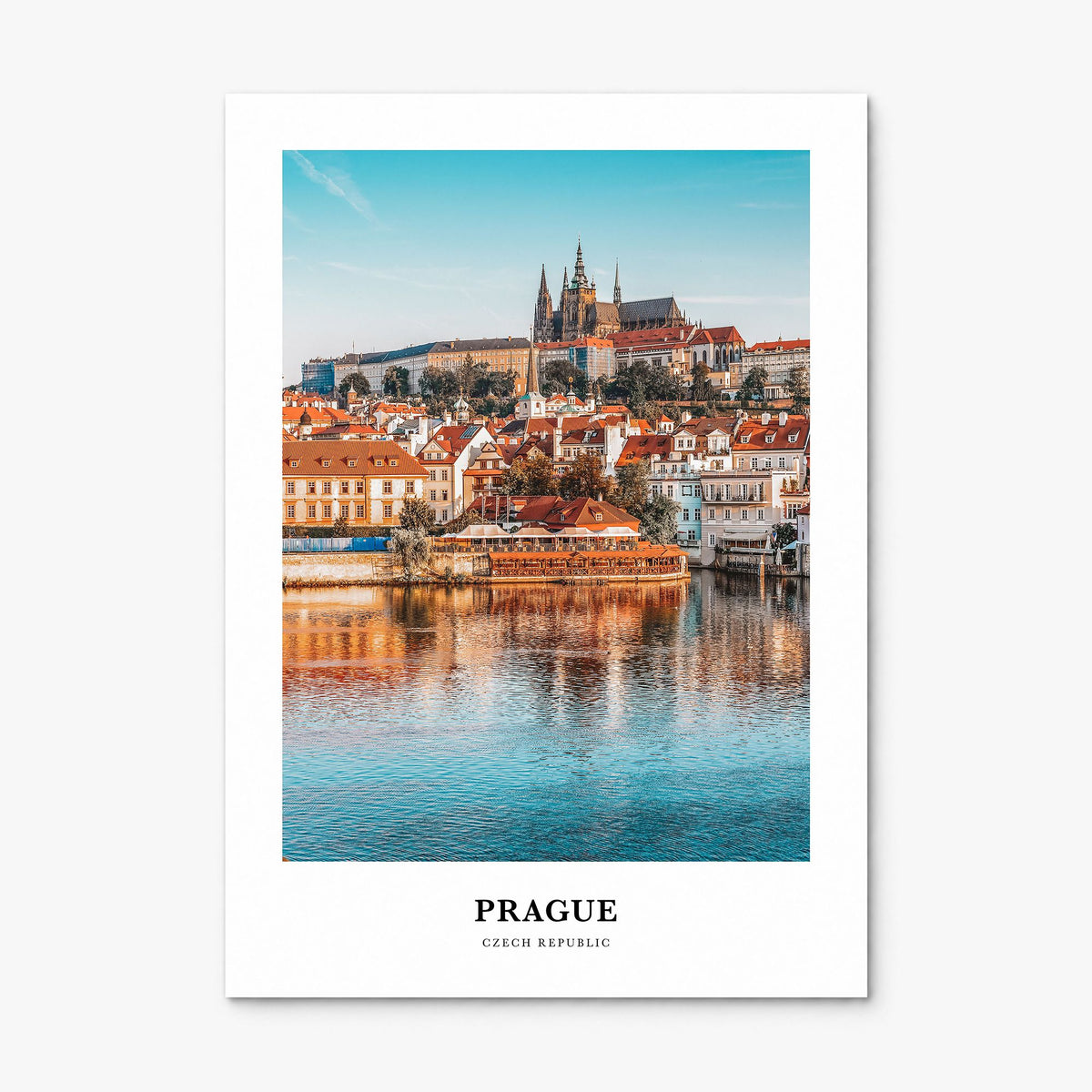 Prague Classic Poster, print only (unframed)