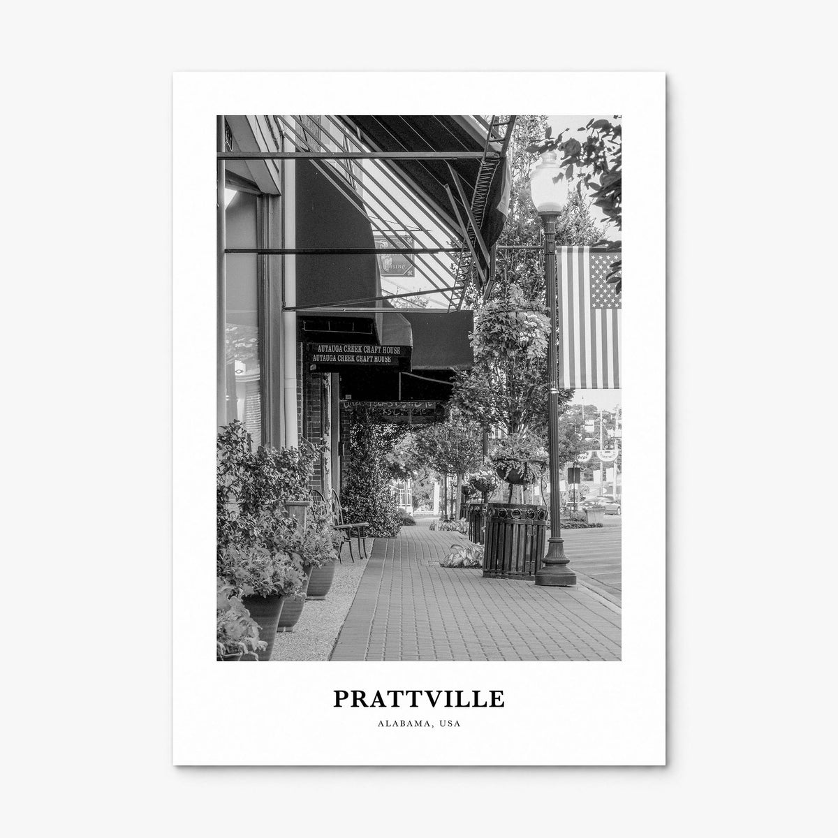 Prattville Classic Poster, print only (unframed)
