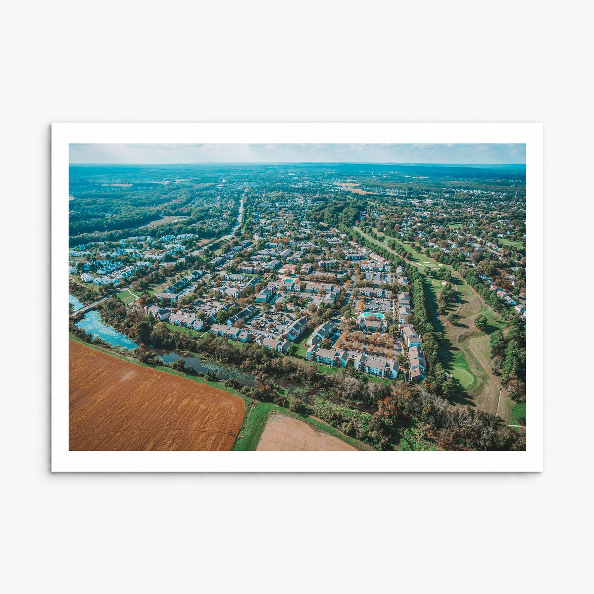 Princeton Photo Poster, print only (unframed), white border