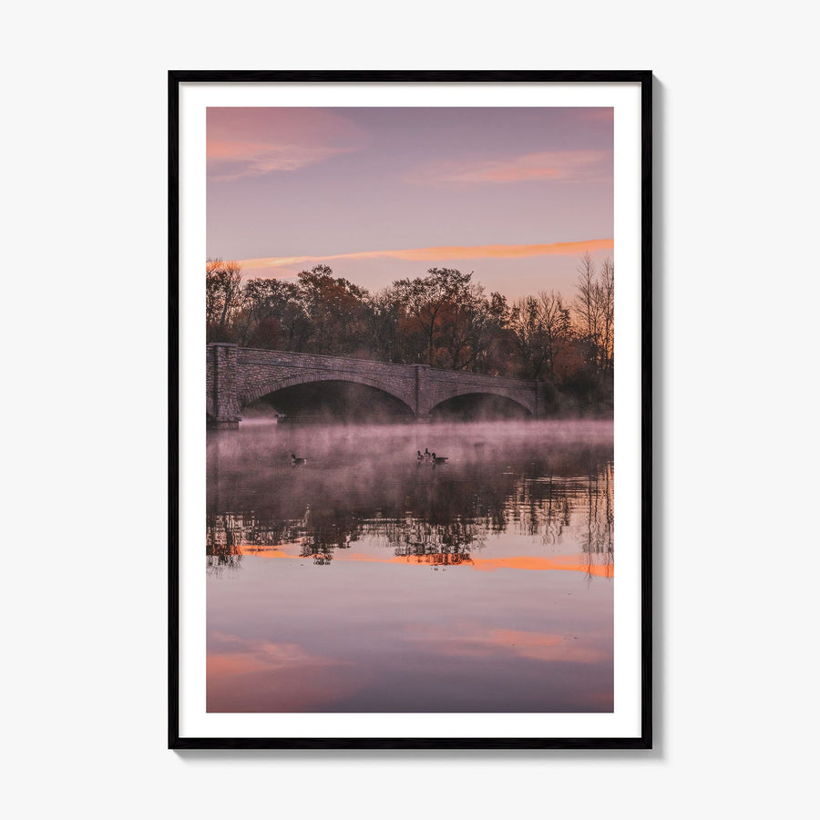 Princeton Photo No 1 Poster, framed poster mockup, white border