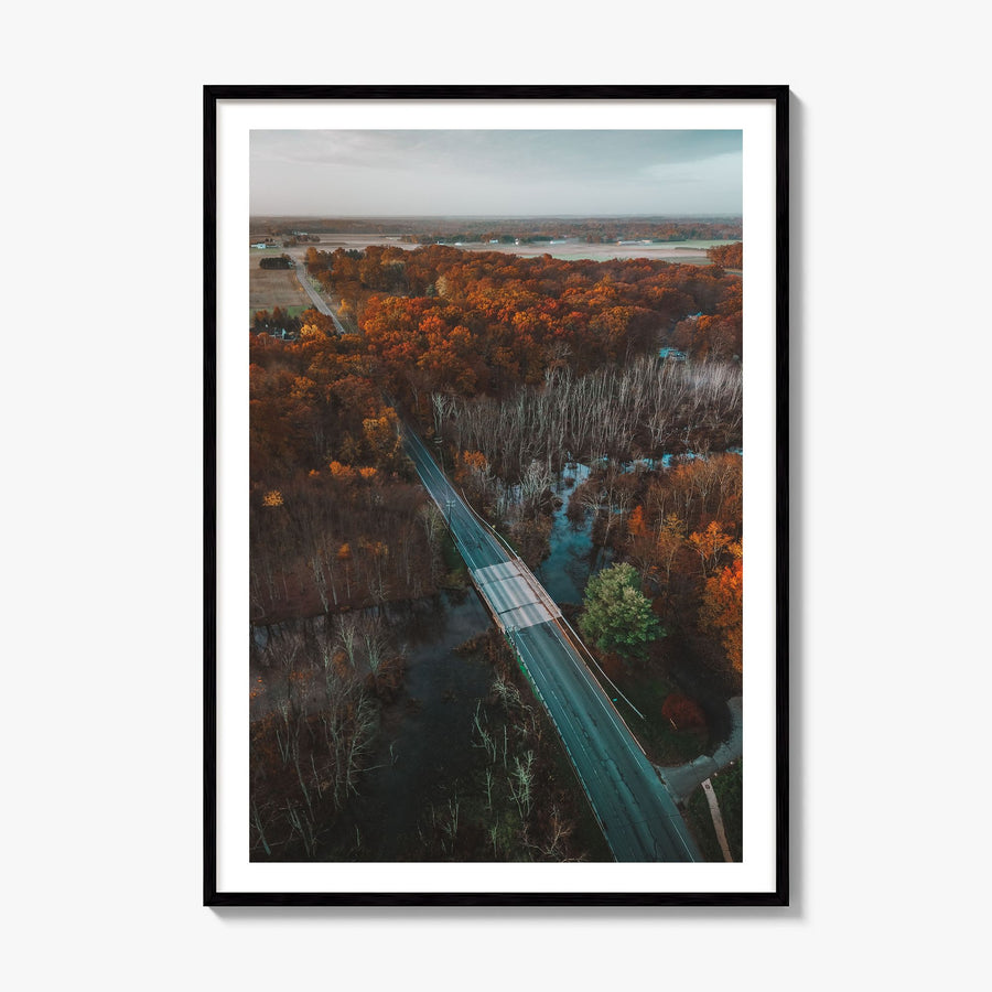 Princeton Photo No 2 Poster, framed poster mockup, white border
