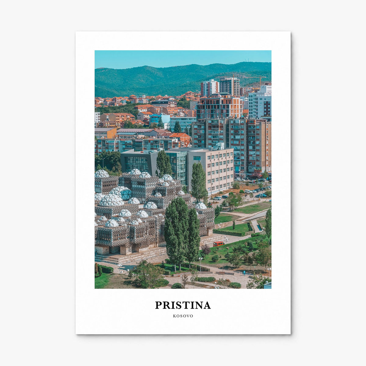 Pristina Classic Poster, print only (unframed)