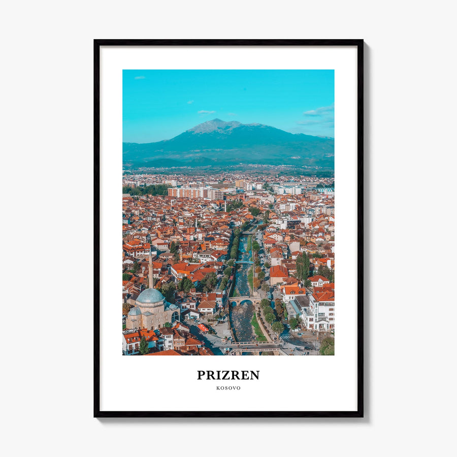 Prizren Classic No 1 Poster, framed poster mockup