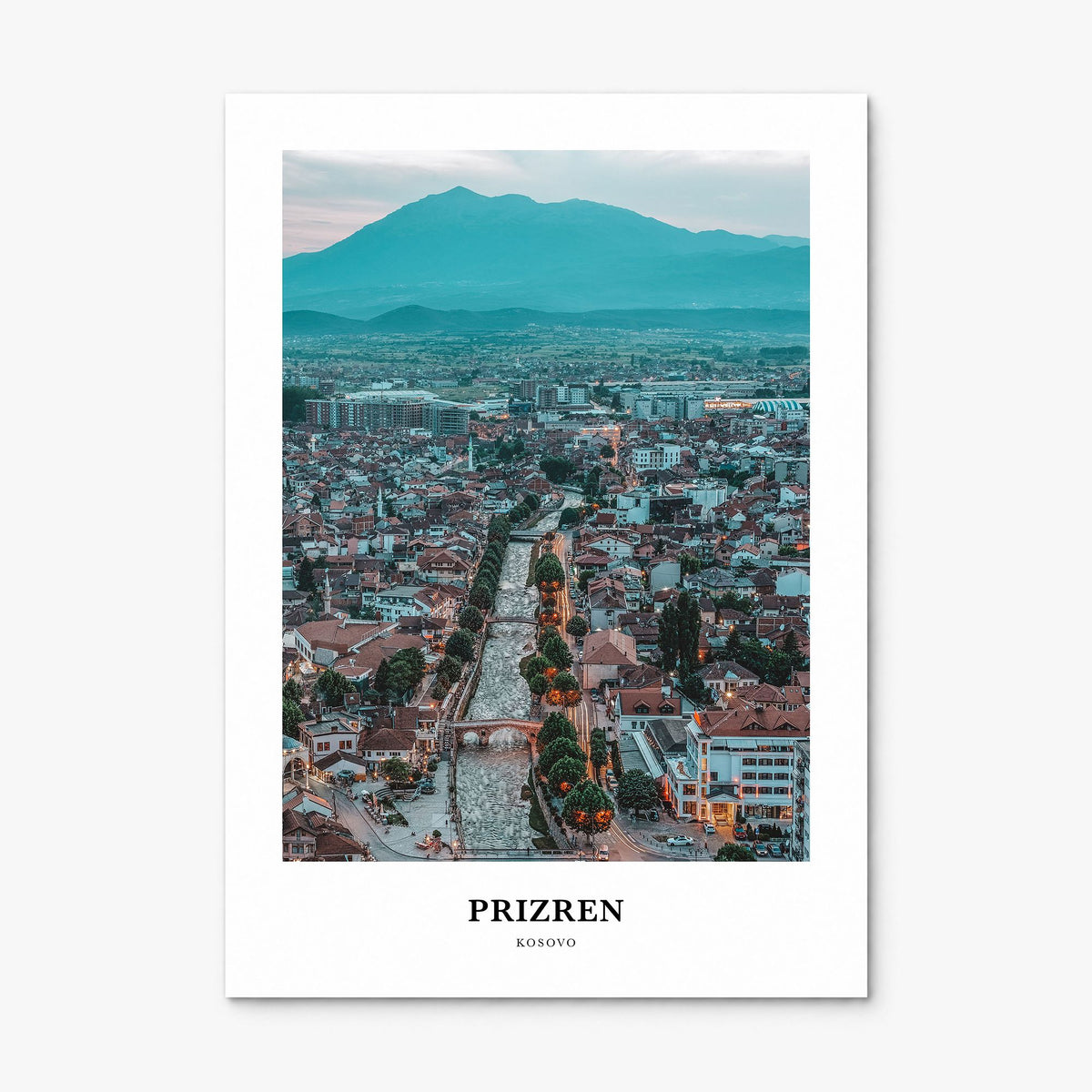 Prizren Classic No 2 Poster, print only (unframed)