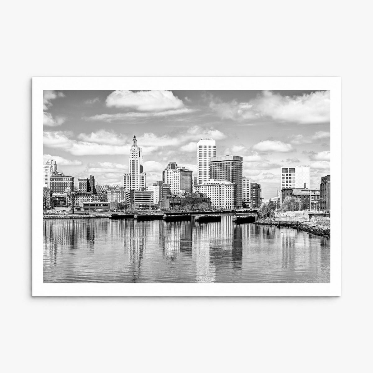 Providence Photo Poster, print only (unframed), white border