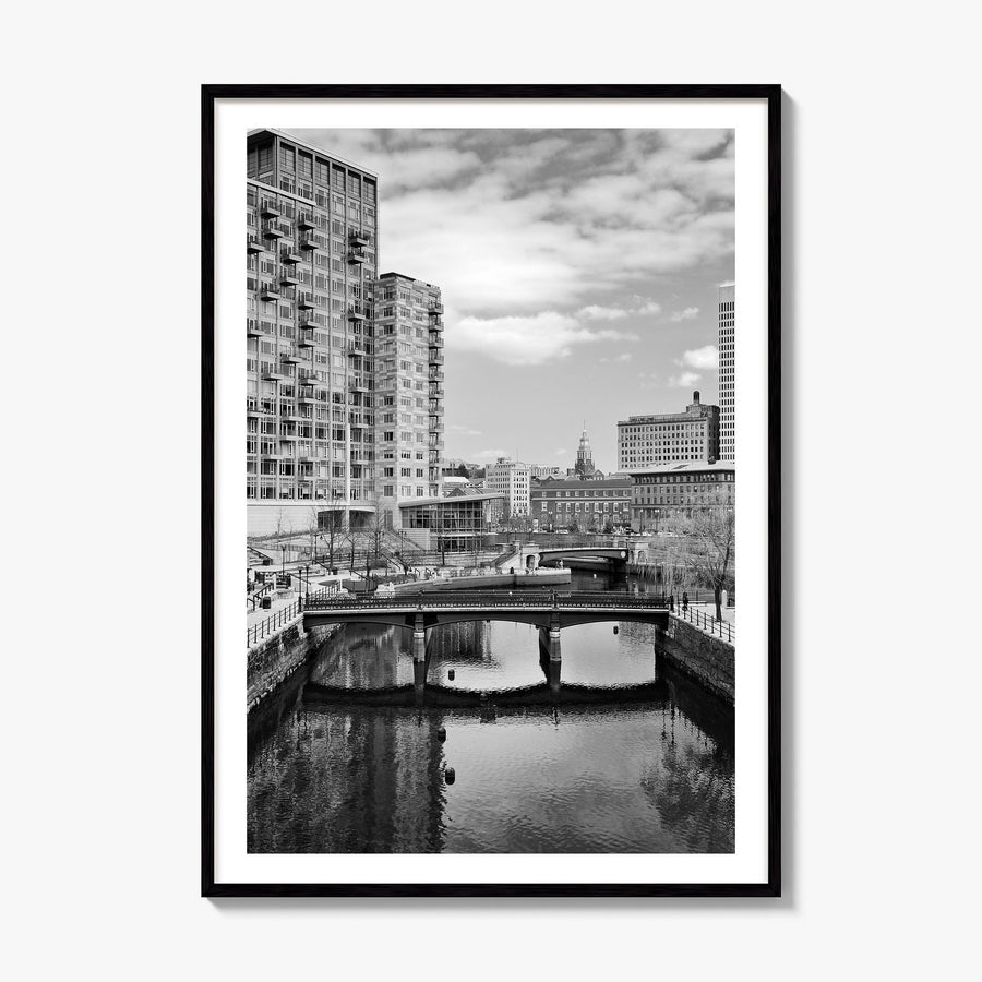 Providence Photo Poster, framed poster mockup, white border