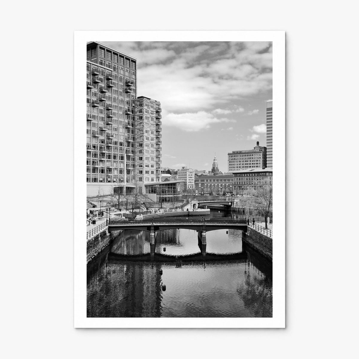 Providence Photo Poster, print only (unframed), white border