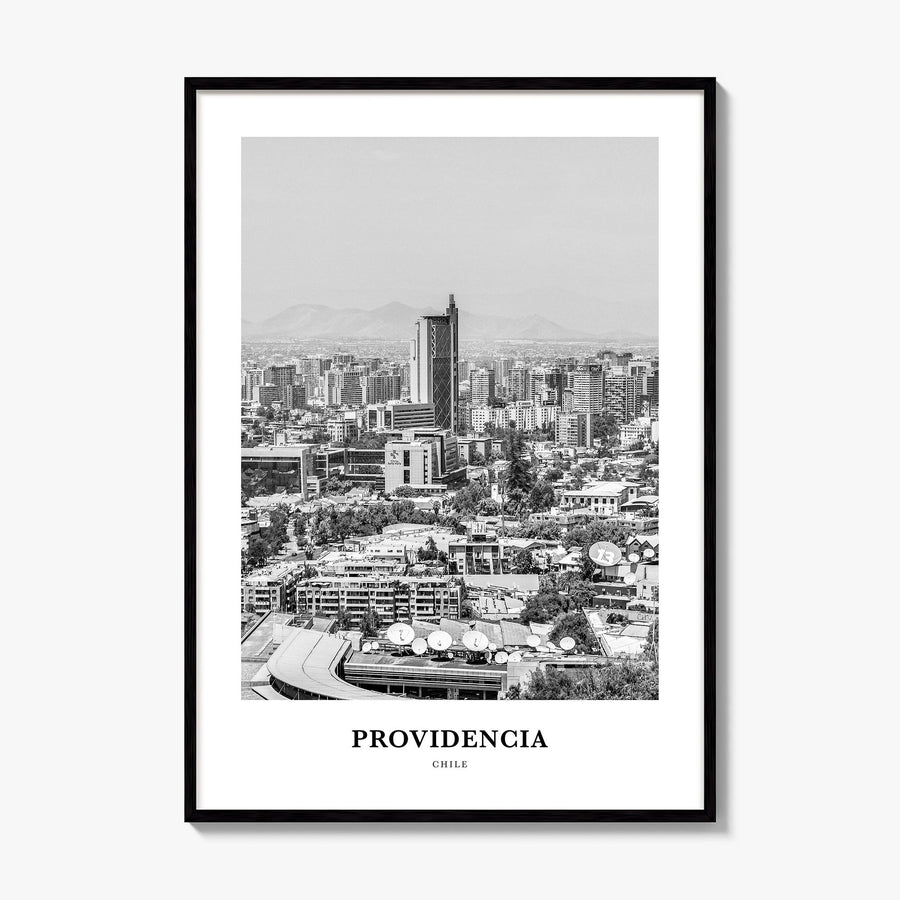 Providencia Classic Poster, framed poster mockup