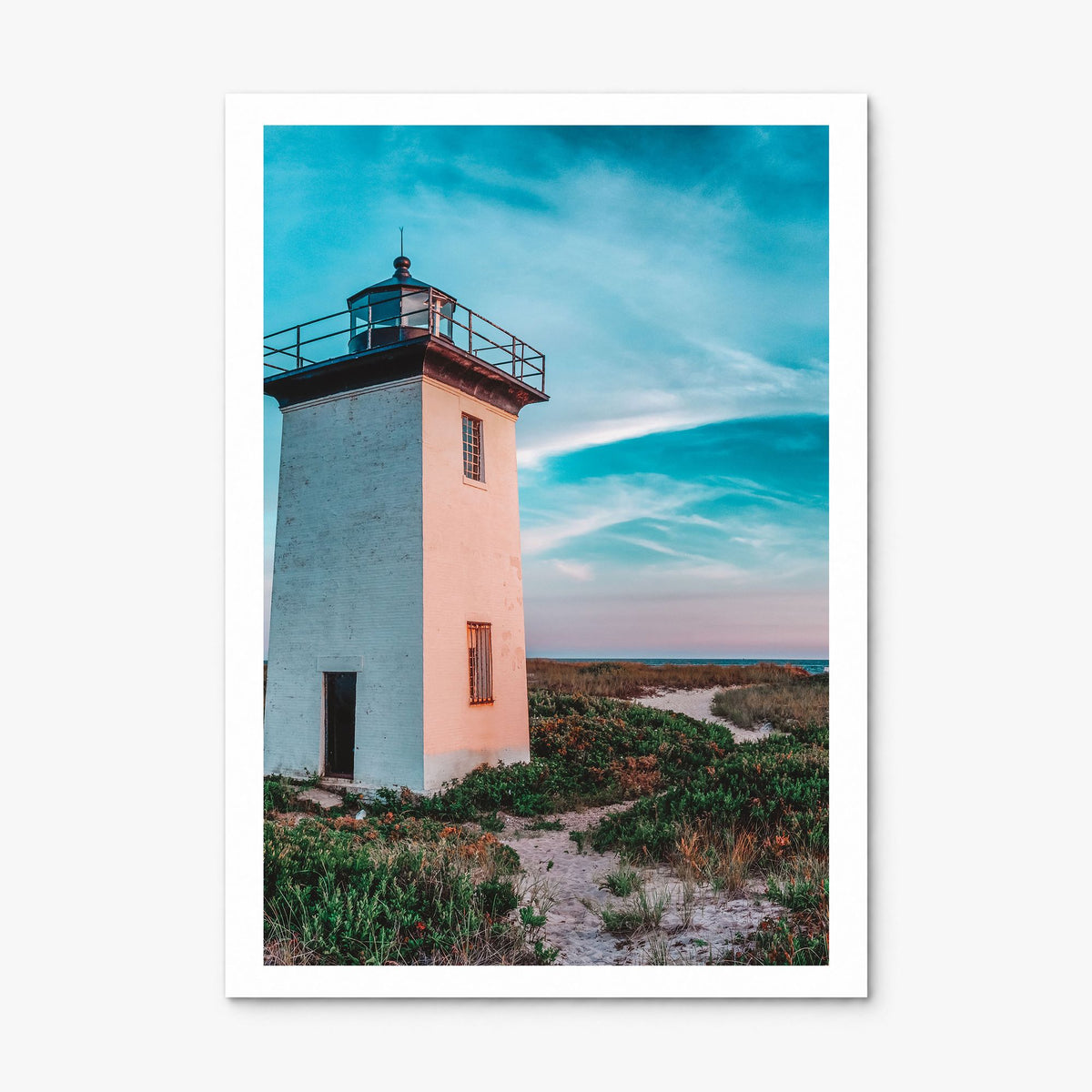 Provincetown Photo Poster, print only (unframed), white border