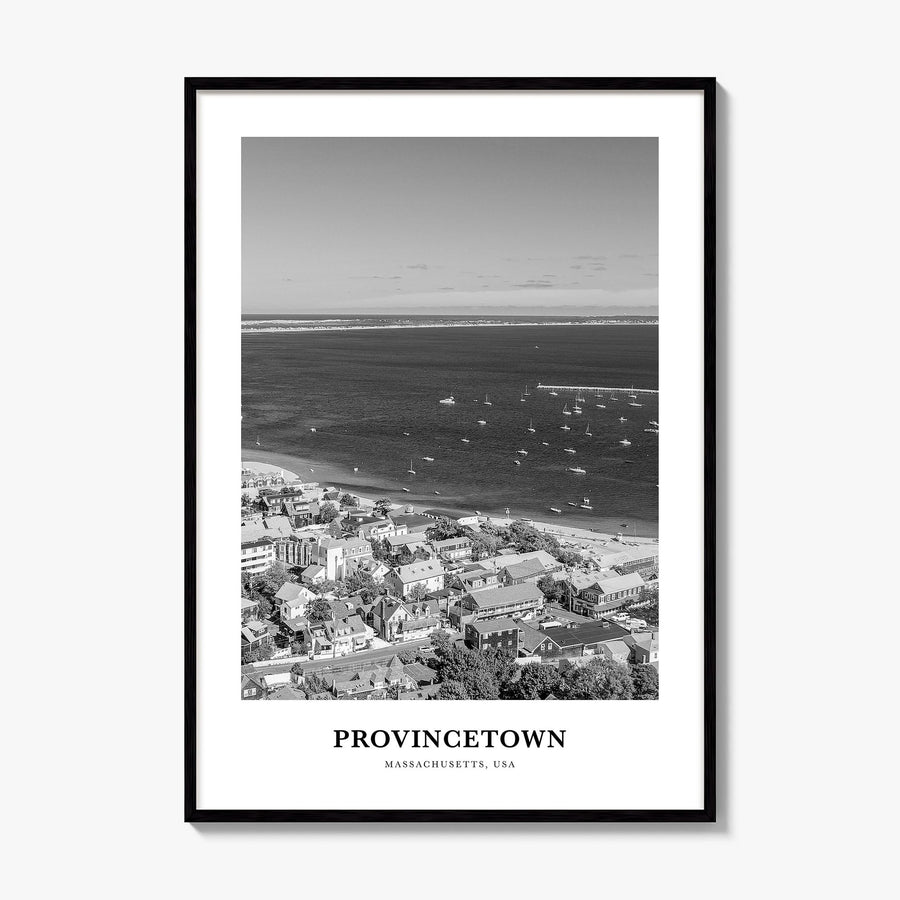 Provincetown Classic Poster, framed poster mockup