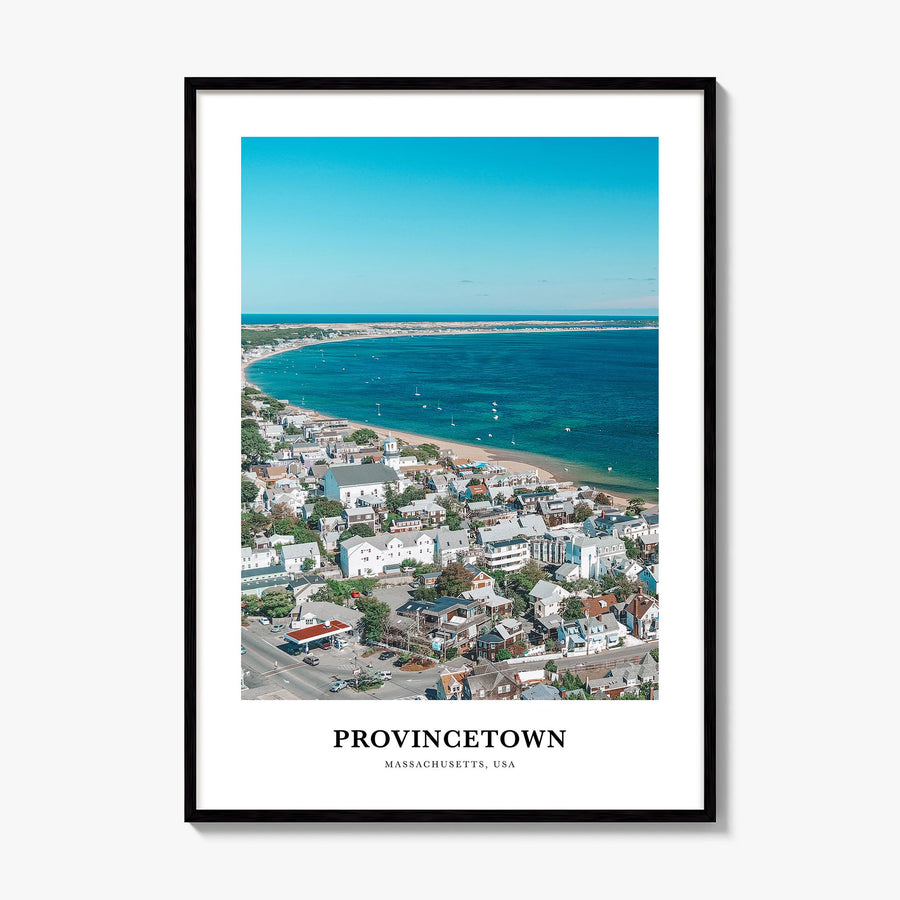 Provincetown Classic Poster, framed poster mockup