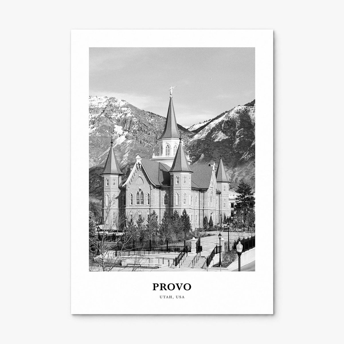 Provo Classic Poster, print only (unframed)