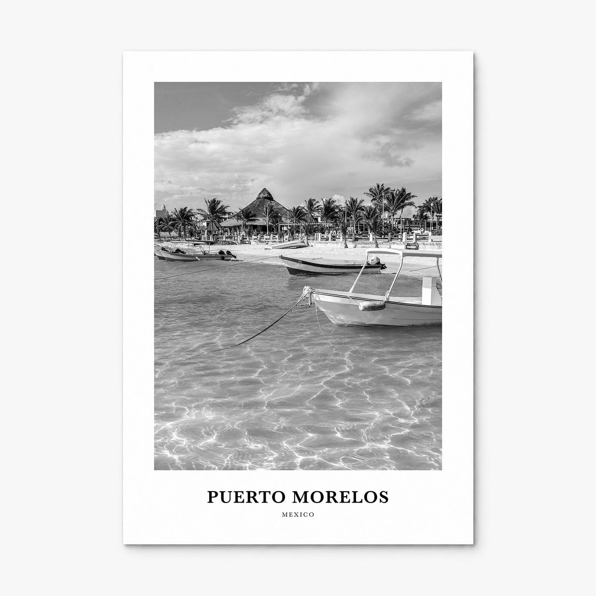 Puerto Morelos Classic Poster, print only (unframed)