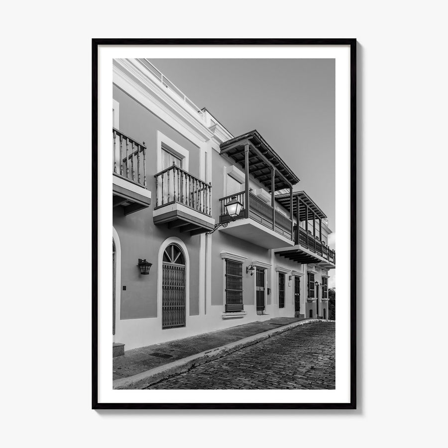 Puerto Rico Photo No 2 Poster, framed poster mockup, white border