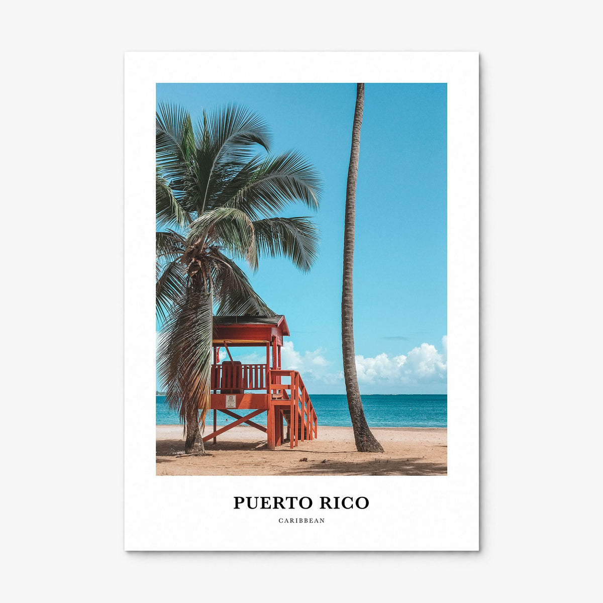 Puerto Rico Classic Poster, print only (unframed)