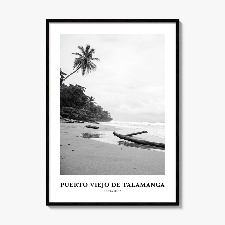 Puerto Viejo de Talamanca Classic Poster, framed poster mockup