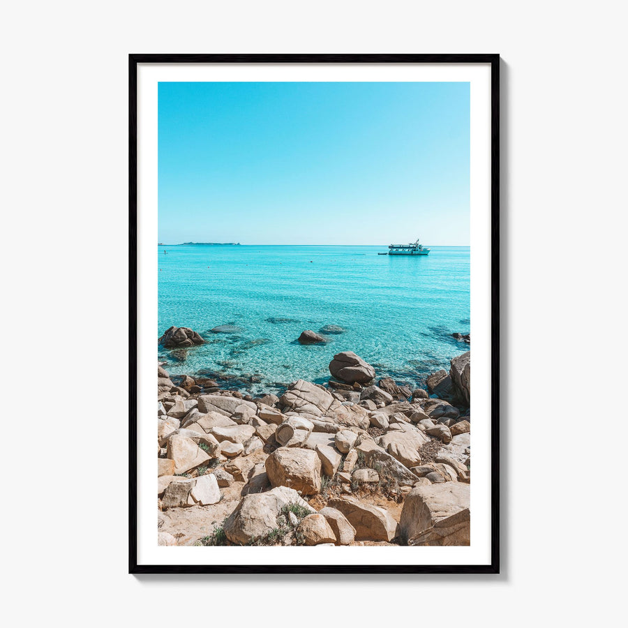 Pullman Photo No 1 Poster, framed poster mockup, white border