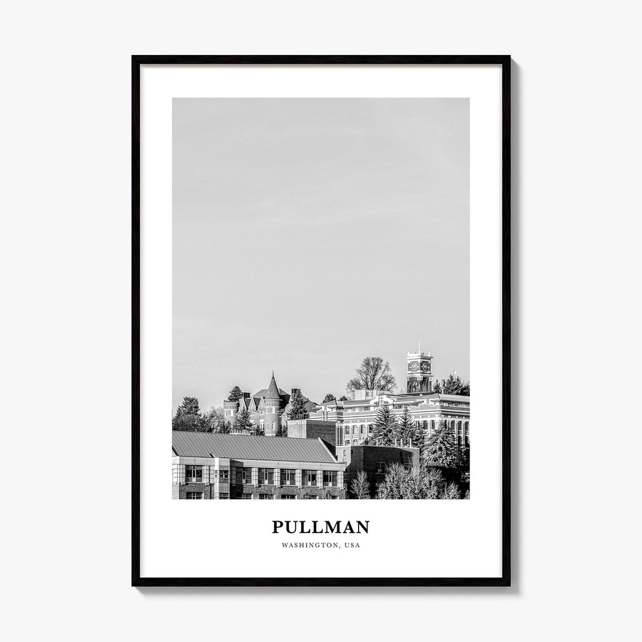 Pullman Classic Poster, framed poster mockup