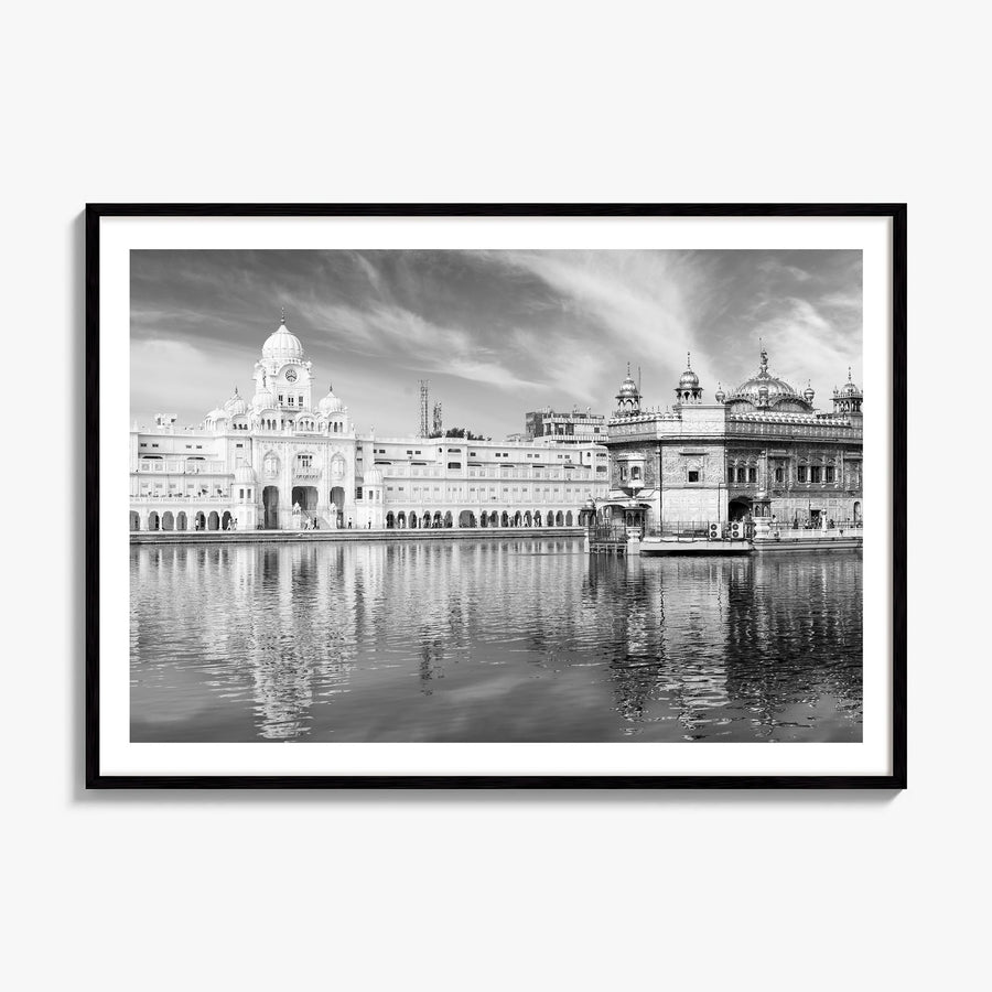 Punjab Photo Poster, framed poster mockup, white border