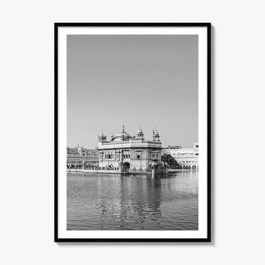 Punjab Photo Poster, framed poster mockup, white border