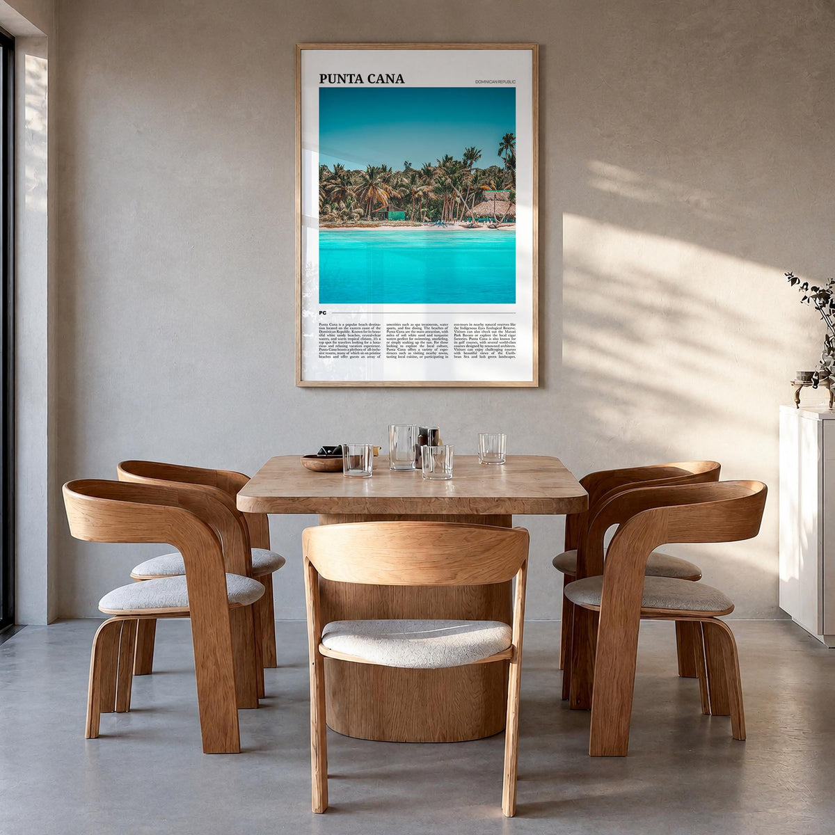 Punta Cana Travel Poster