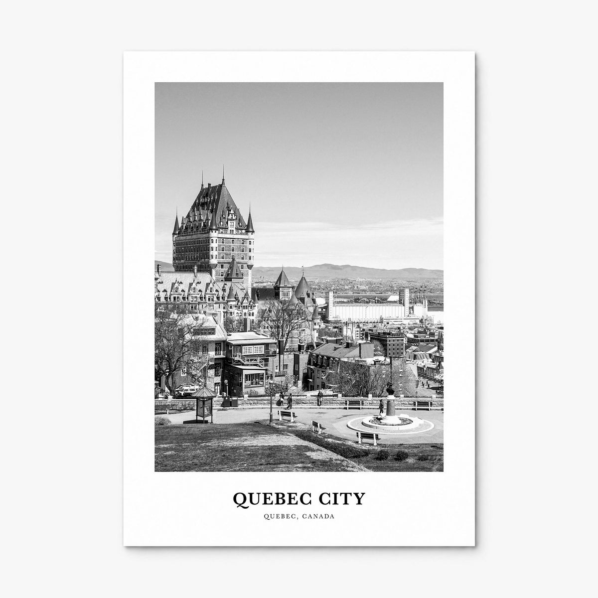 Quebec City Classic No 2 Poster, print only (unframed)