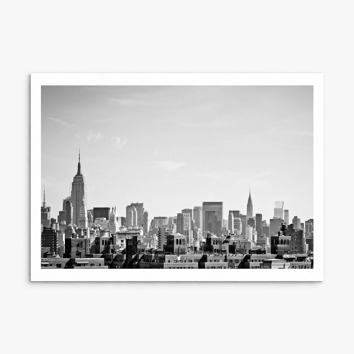 Queens, New York Photo Poster, print only (unframed), white border