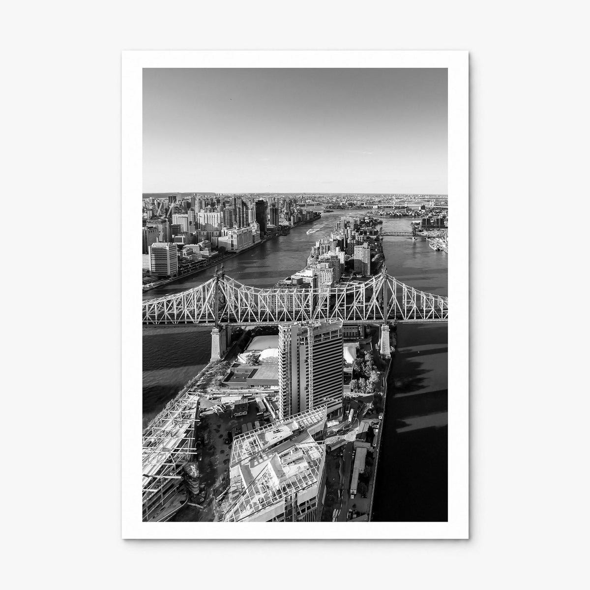 Queens, New York Photo Poster, print only (unframed), white border