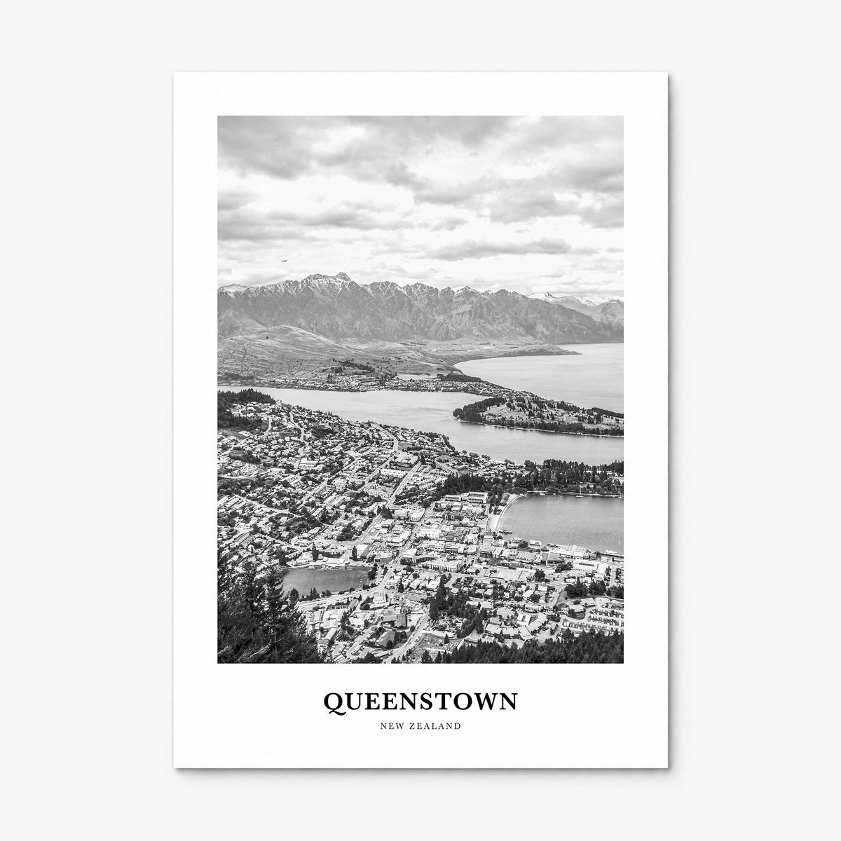 Queenstown Classic Poster, print only (unframed)