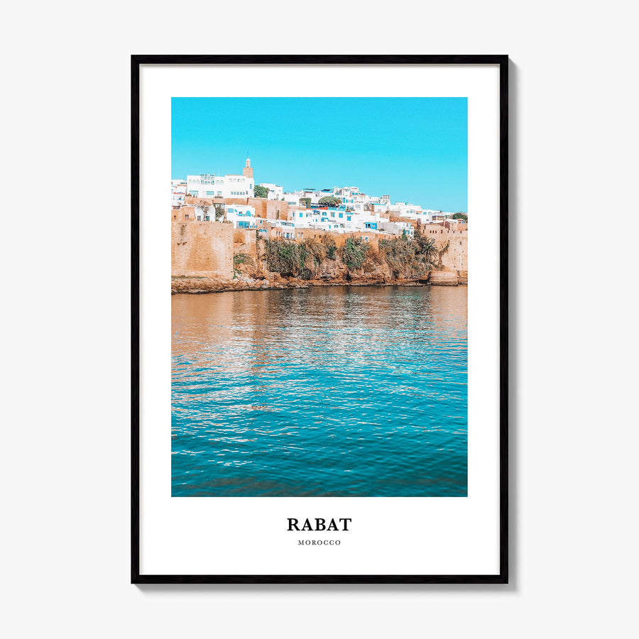 Rabat Classic Poster, framed poster mockup