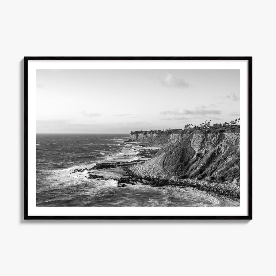 Rancho Palos Verdes Photo Poster, framed poster mockup, white border