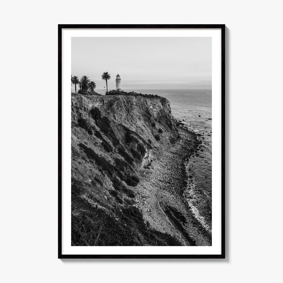 Rancho Palos Verdes Photo Poster, framed poster mockup, white border