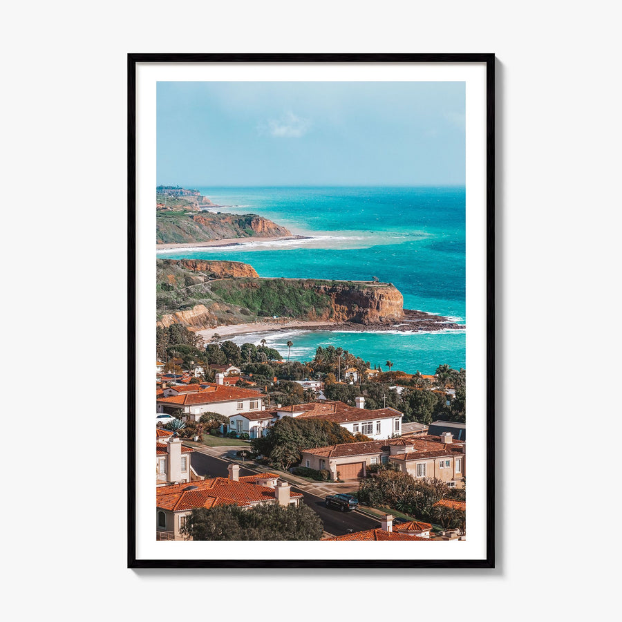 Rancho Palos Verdes Photo No 1 Poster, framed poster mockup, white border